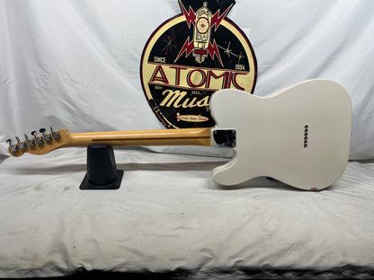 Fender Deluxe Nashville Telecaster Tele Electric Guitar - White Blonde