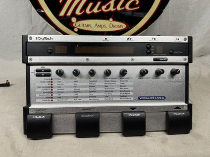 DigiTech VL4 Vocalist Live 4 Multi-Effects Pedal with Power Supply