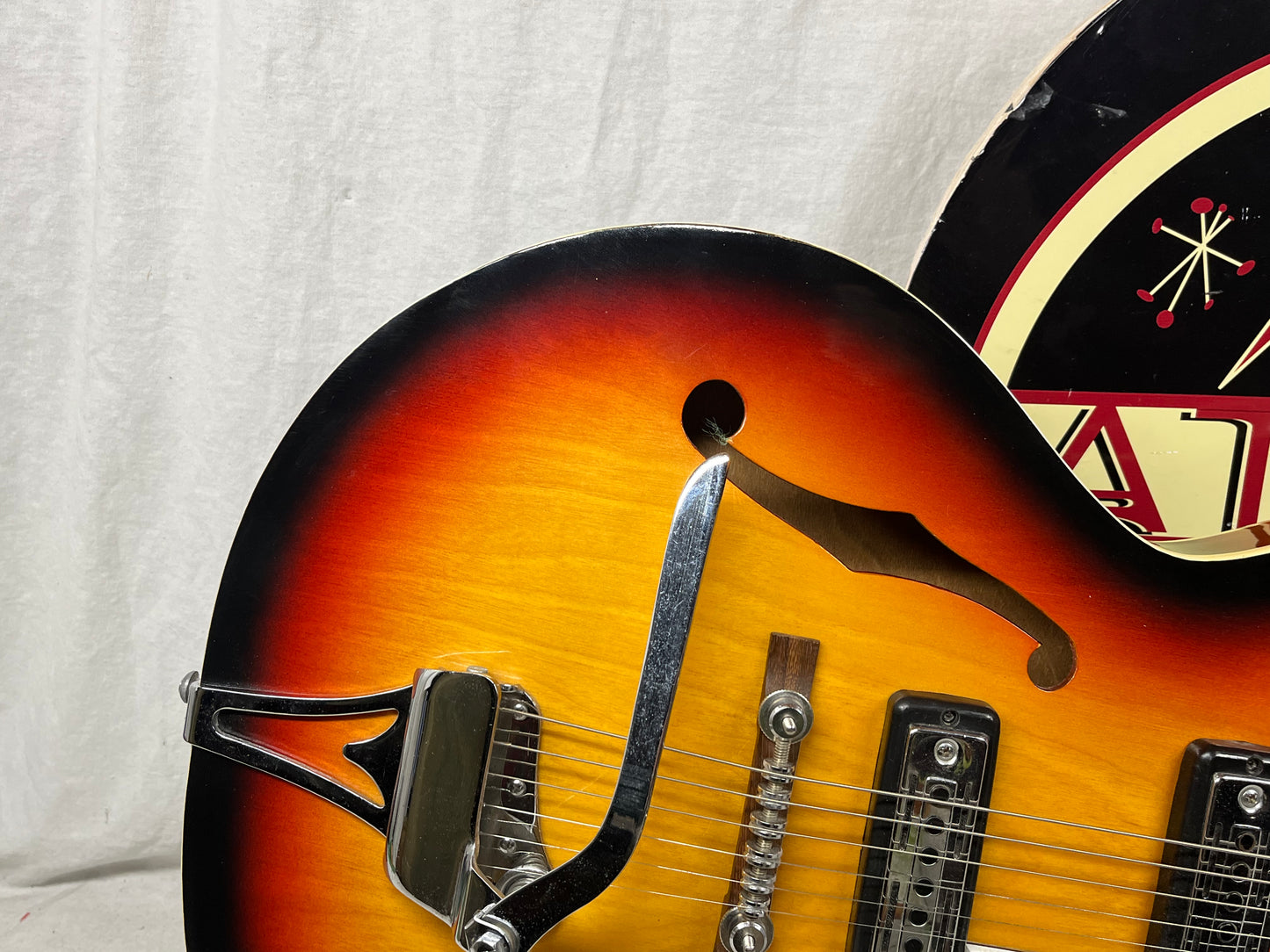 Winston? Semi-Hollow Body Electric Guitar