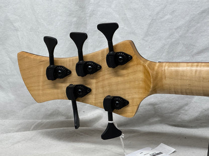 Prat Custom 5-string Bass with Wolfpak Soft Case