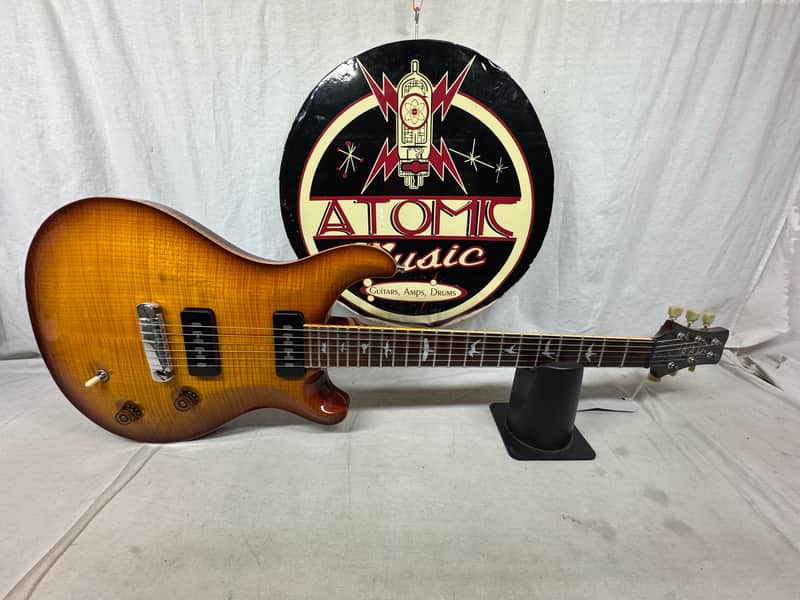 PRS Paul Reed Smith Limited Edition Ted McCarty DC245 dc 245 10-Top Soapbar Guitar with Case - Image 2