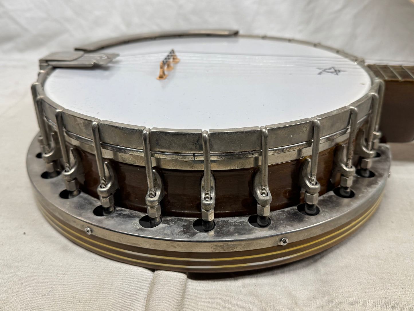 Bacon Peerless ? 4-string Banjo with Case - previously owned by Charlie Byrd