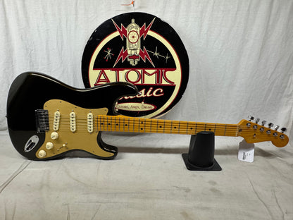 Fender American Ultra Stratocaster Guitar with COA + Case 2021 - Texas Tea / Maple neck