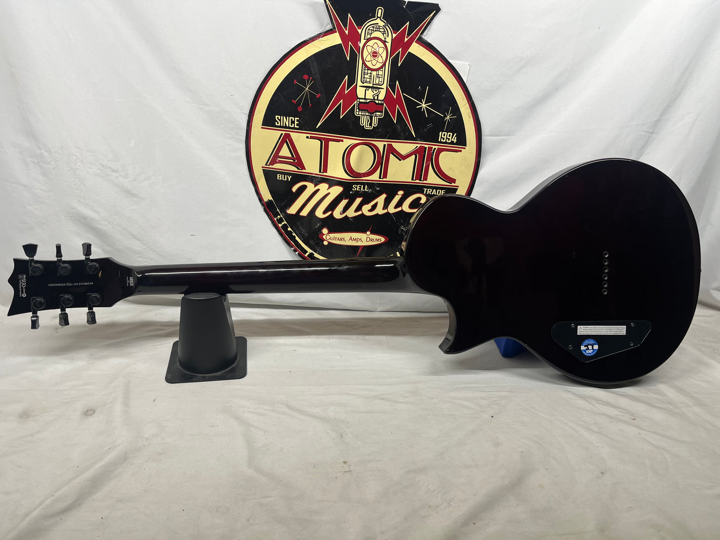 ESP LTD EC-01FT Singlecut Electric Guitar - Vintage Burst