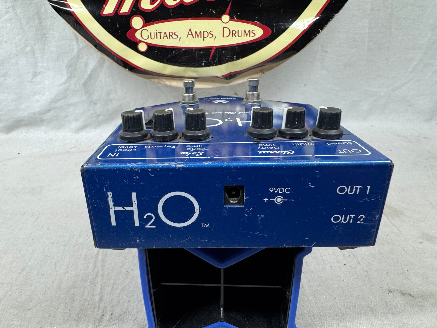Visual Sound H2O v1 Liquid Chorus Echo Pedal