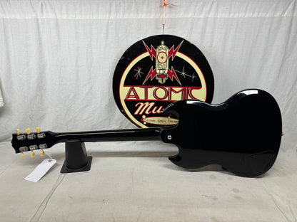 Gibson SESCE19EBNH3 CME Exclusive SG Standard Guitar with Case 2020 - Ebony / Black
