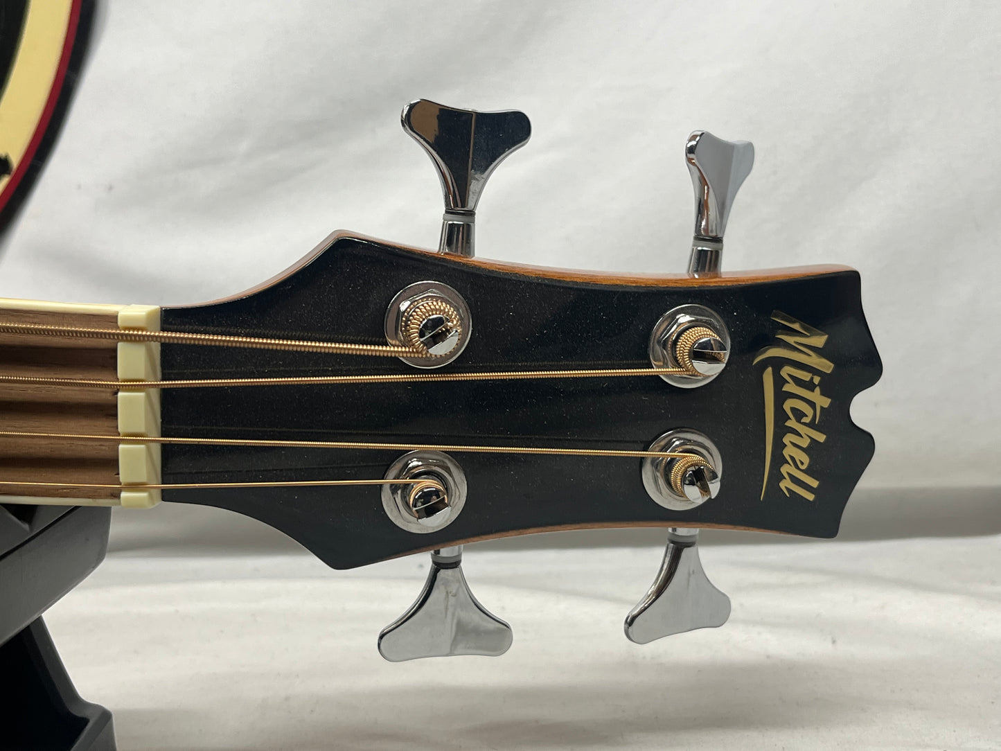 Mitchell EZBSB Super Short-Scale Acoustic Electric 4-String Bass