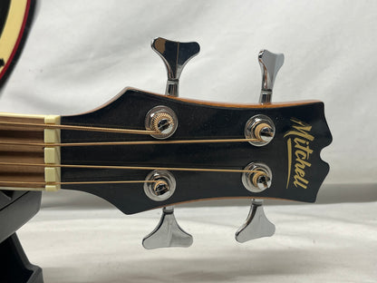 Mitchell EZBSB Super Short-Scale Acoustic Electric 4-String Bass