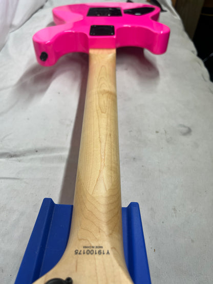 Dean Custom Zone Doublecut HH Electric Guitar  - Fluorescent Pink