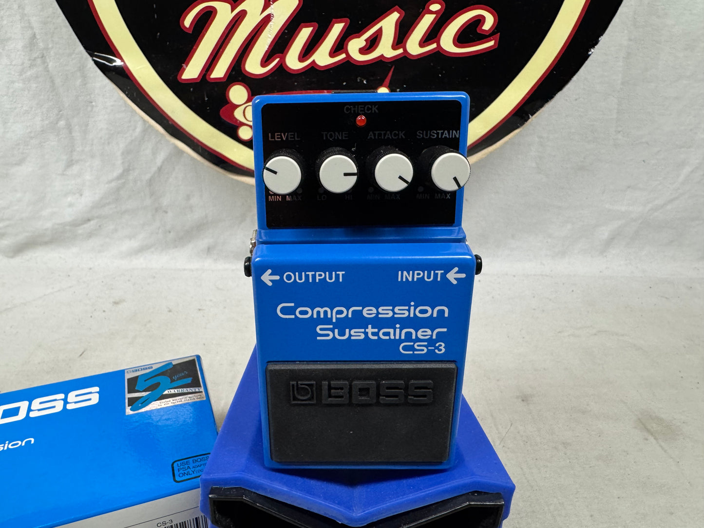 Boss CS-3 cs3 Compression Sustainer Compressor Pedal with Box 2008