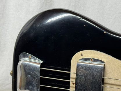 Fender USA Custom Shop '57 Precision Bass jrn Journeyman 4-string P-Bass with COA + Case 2020 - Black / Maple neck - relic'd