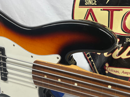 Fender Standard Jazz Bass V 5-String Electric Bass with Hard Case - Brown Sunburst