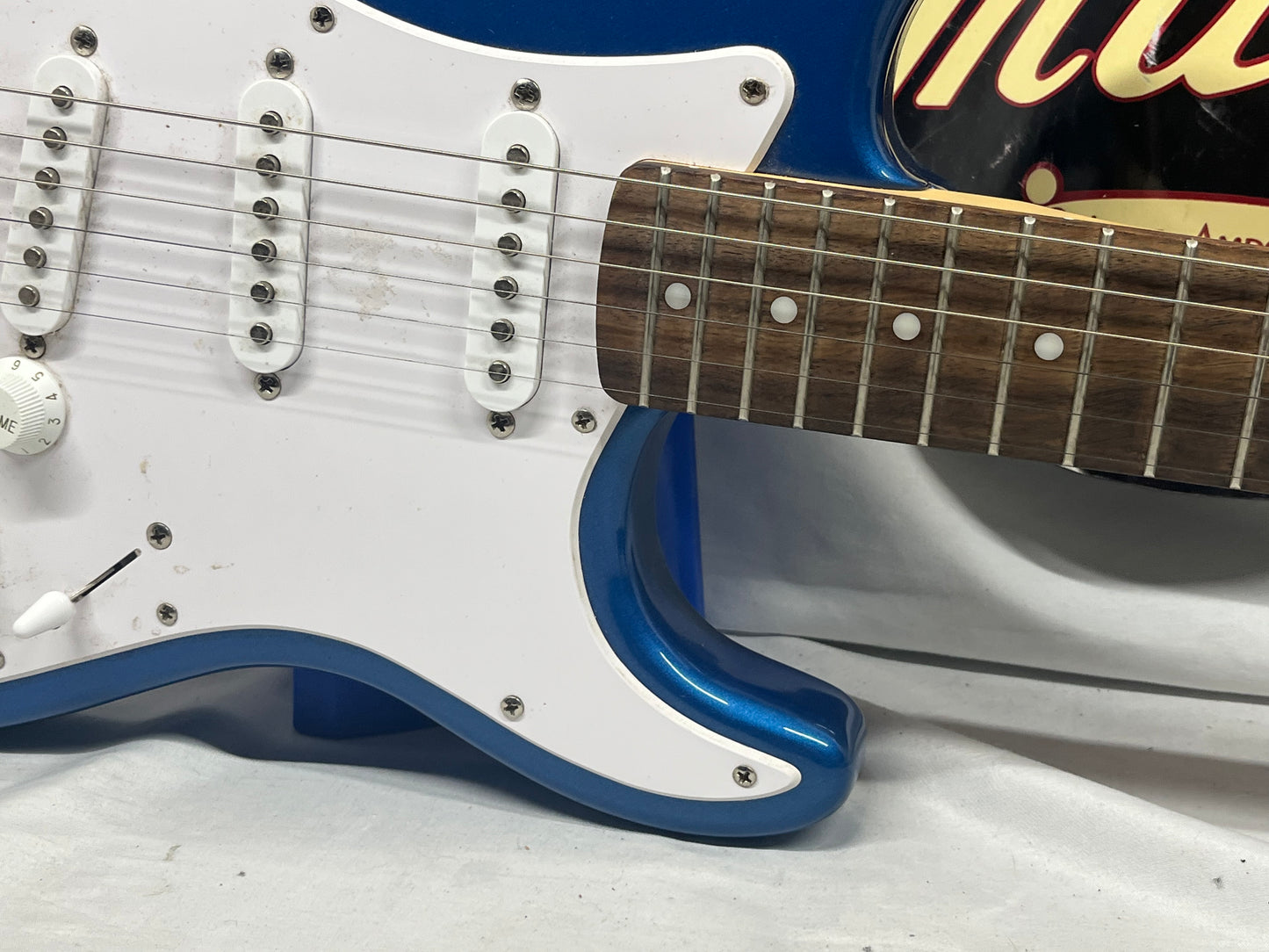 Squier FSR Bullet Stratocaster Strat HT Electric Guitar - Lake Placid Blue