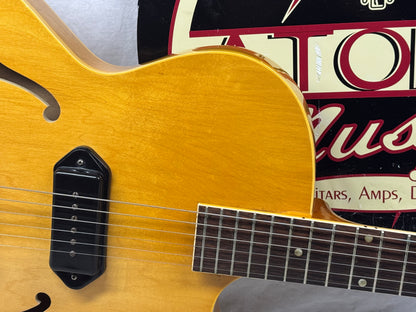 Gibson ES-225T es225t Thinline Hollowbody Singlecut Guitar with Epiphone Case 1957 - Natural - Local Pickup Only