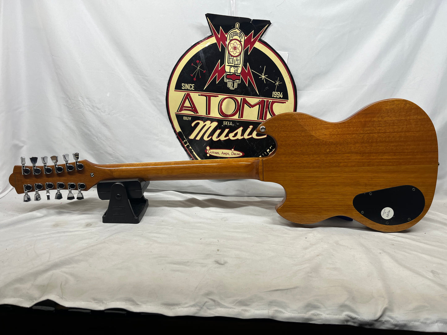 DeArmond S-73 12-String Doublecut Electric Guitar - Natural