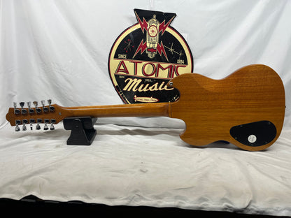 DeArmond S-73 12-String Doublecut Electric Guitar - Natural