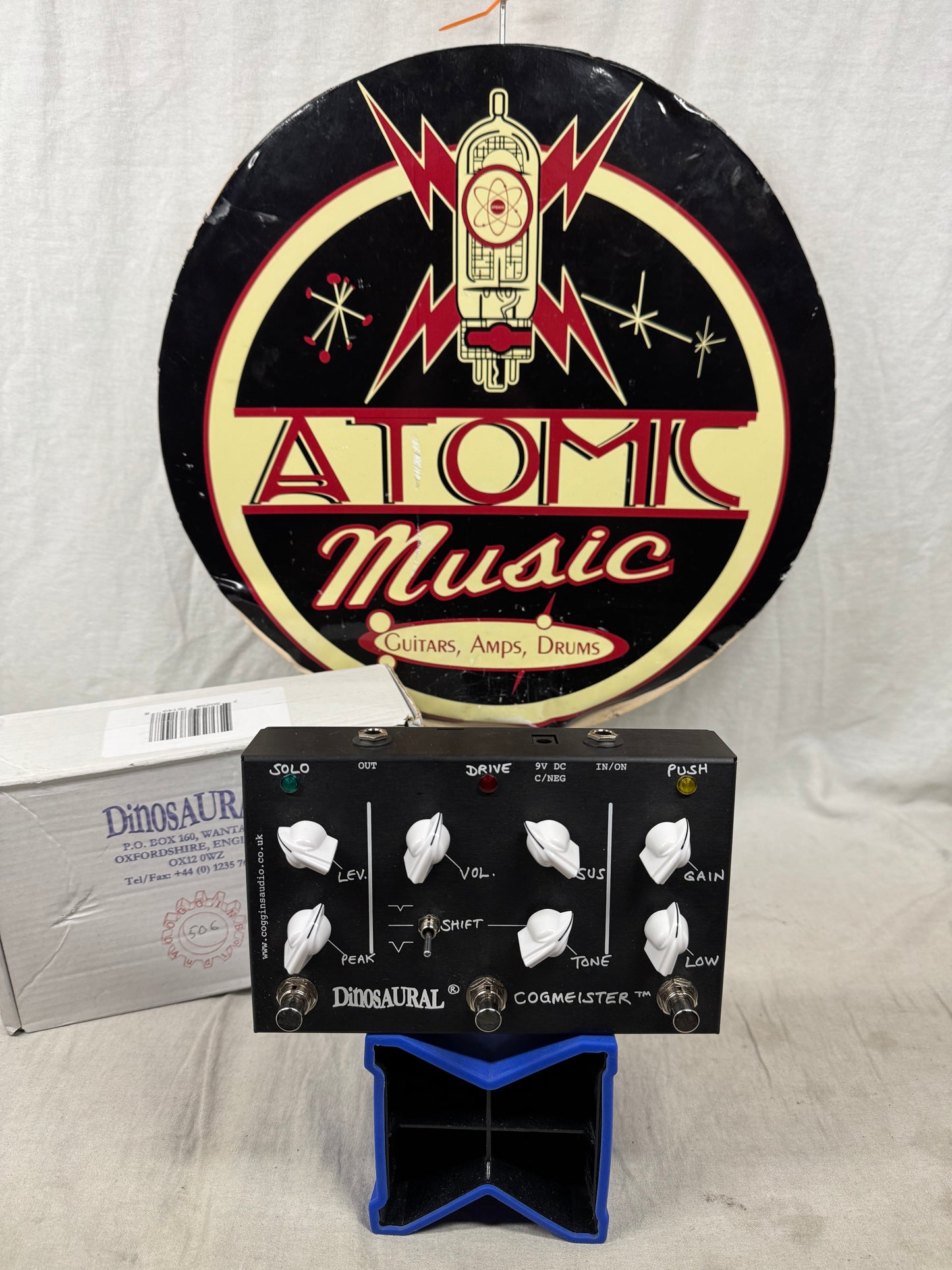 Dinosaural Cogmeister Overdrive Pedal with Box