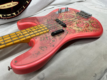 Fender '54 Reissue 4-String Electric Precision Bass MIJ - Made in Japan 2003 with Hard Case - Paisley
