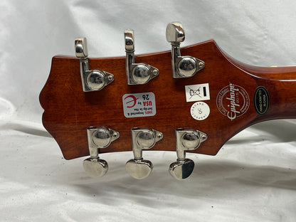 Epiphone Wildkat Studio Semi-Hollow Body Electric Guitar with Case - Metallic Goldtop