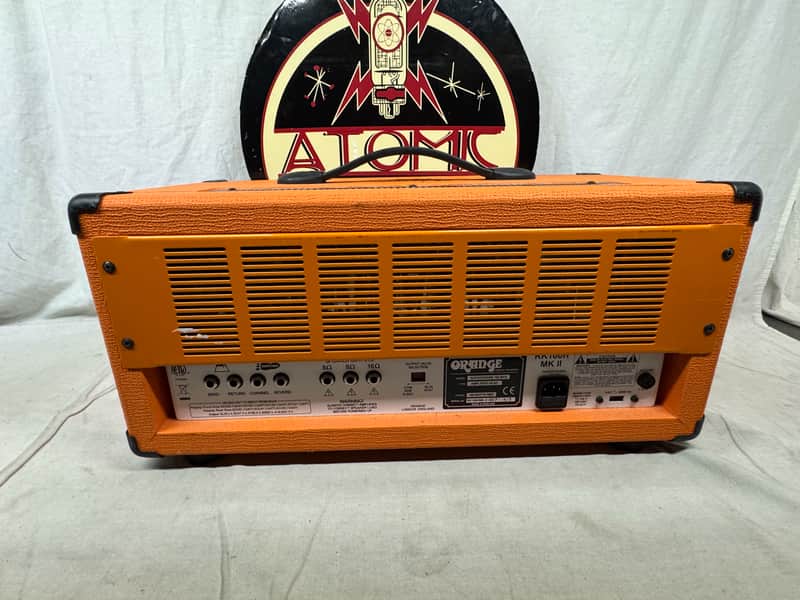 Orange RK100H MK II Rockerverb 100 MkII 2 Tube Guitar Amplifier Head - Image 8