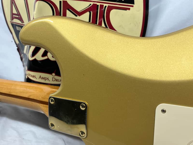 Fender 50th Anniversary Golden Stratocaster Strat Electric Guitar - Image 13