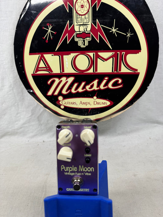 Carl Martin Purple Moon v2 Vintage Fuzz n' Vibe Fuzz Vibrato Pedal