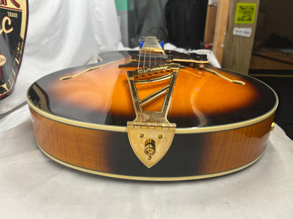 D'Angelico Excel EXL-1 Singlecut Archtop Hollow Body Electric Guitar with Case