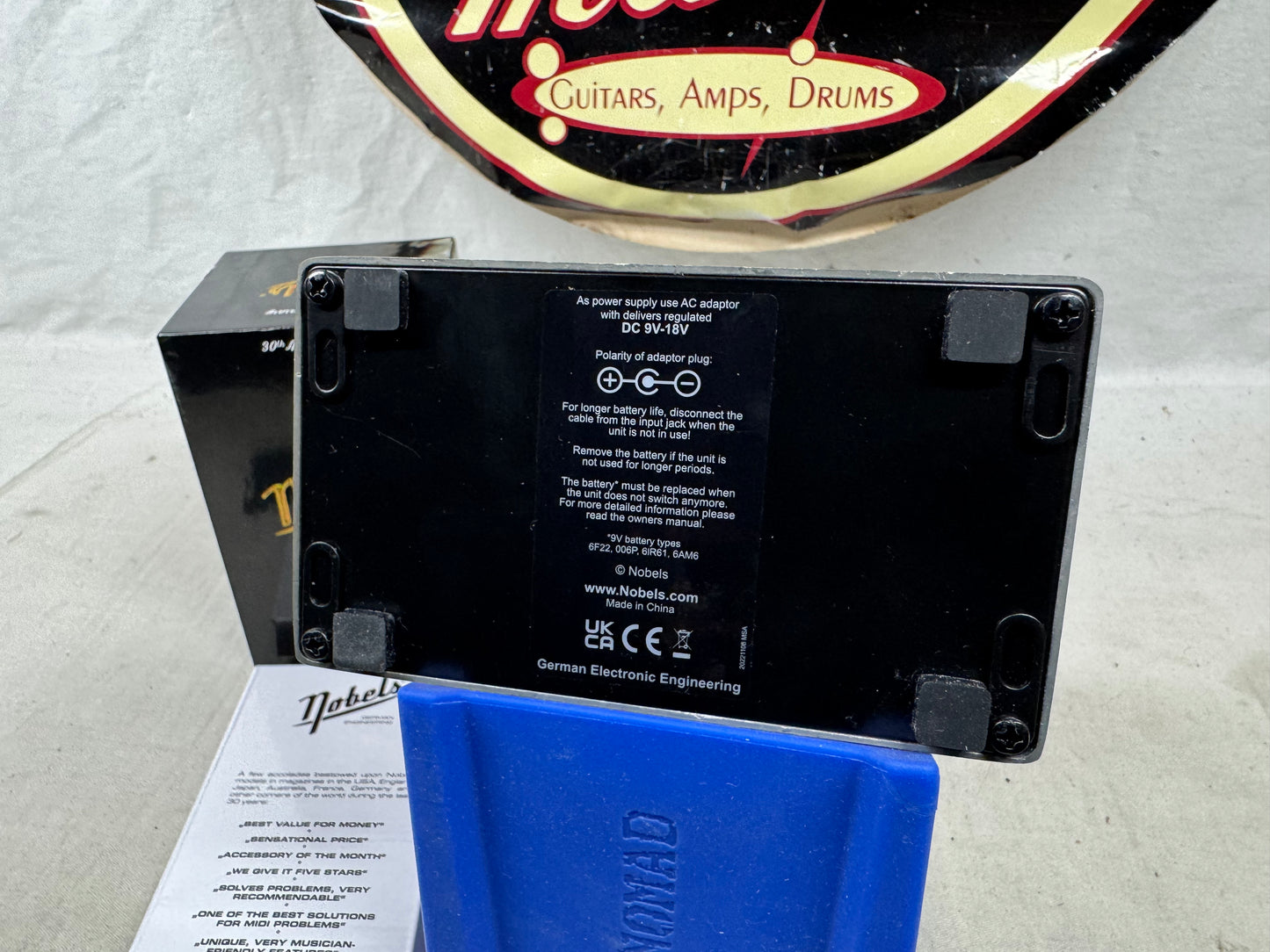 Nobels 30th Anniversary ODR-1 Overdrive Pedal with Box