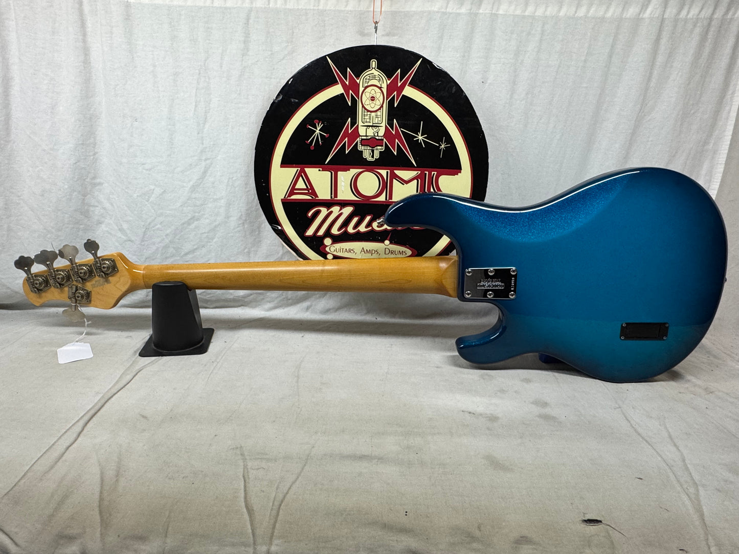 Ernie Ball Music Man StingRay sting ray 5H 5-string Bass with Case 2001 - Blue Dawn