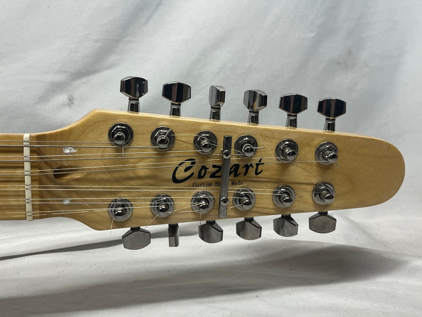 Cozart 12-String Semi-Hollow Body Singlecut Electric Guitar