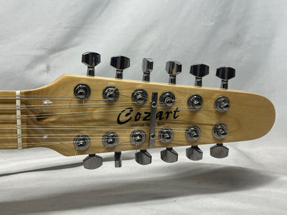 Cozart 12-String Semi-Hollow Body Singlecut Electric Guitar