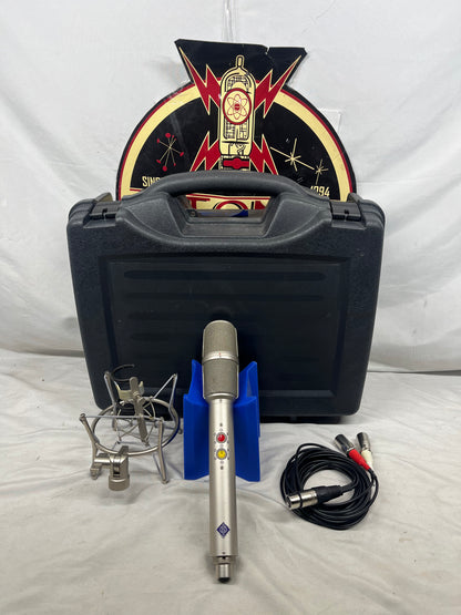 Neumann USM 69 Large Diaphragm Multi-Pattern Stereo Condenser Microphone with Case
