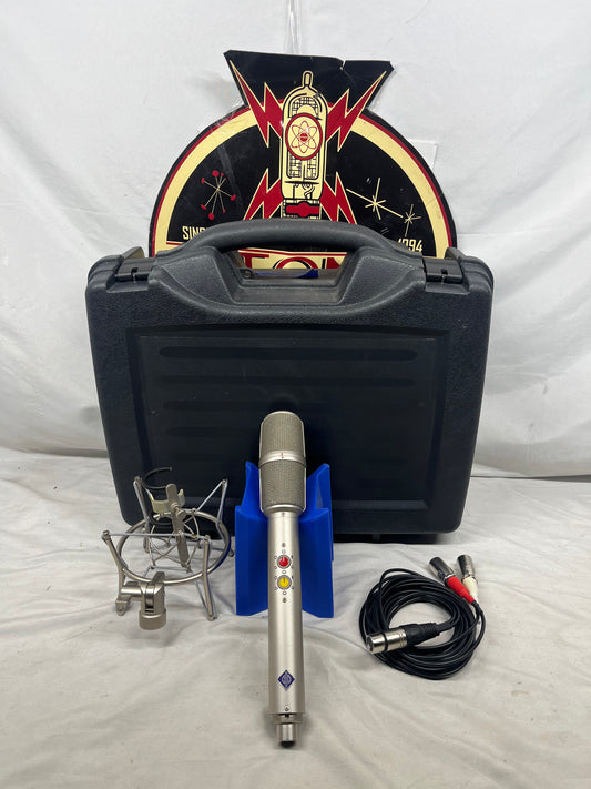 Neumann USM 69 Large Diaphragm Multi-Pattern Stereo Condenser Microphone with Case