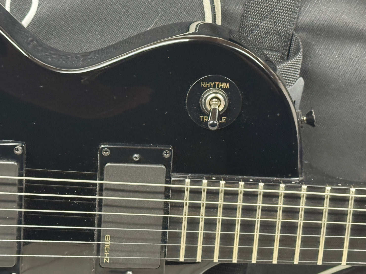 Epiphone Limited Edition Custom Shop Les Paul Nightfall with Gig Bag 2010 - Ebony / Black