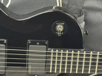 Epiphone Limited Edition Custom Shop Les Paul Nightfall with Gig Bag 2010 - Ebony / Black