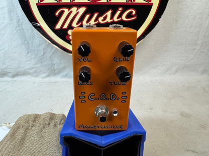 Monsterpiece C.O.D. Overdriver Overdrive Boost Pedal with Sheath