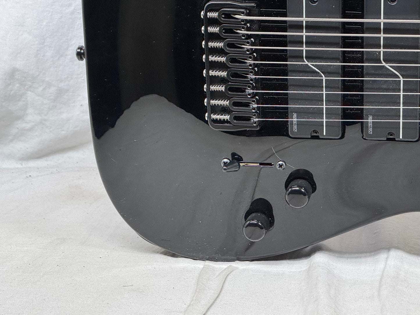 ESP Signature Series ESTEFB8 BLKFI STEF B-8 Stephen Carpenter (Deftones) Baritone 8-string Guitar with COA + Case - MIJ Made In Japan 2025 - Black