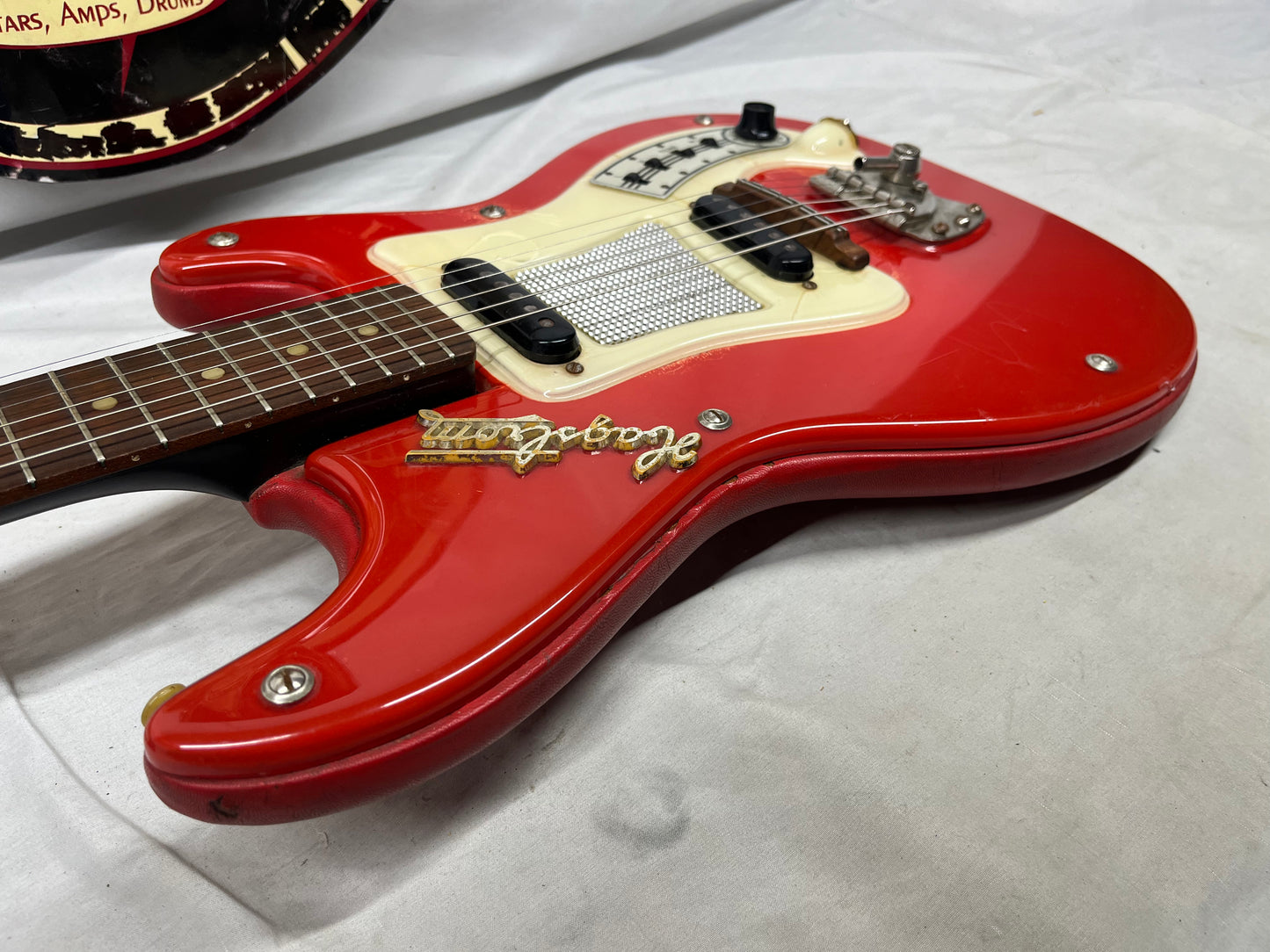 Hagstrom Kent Model I Doublecut Electric Guitar - Red