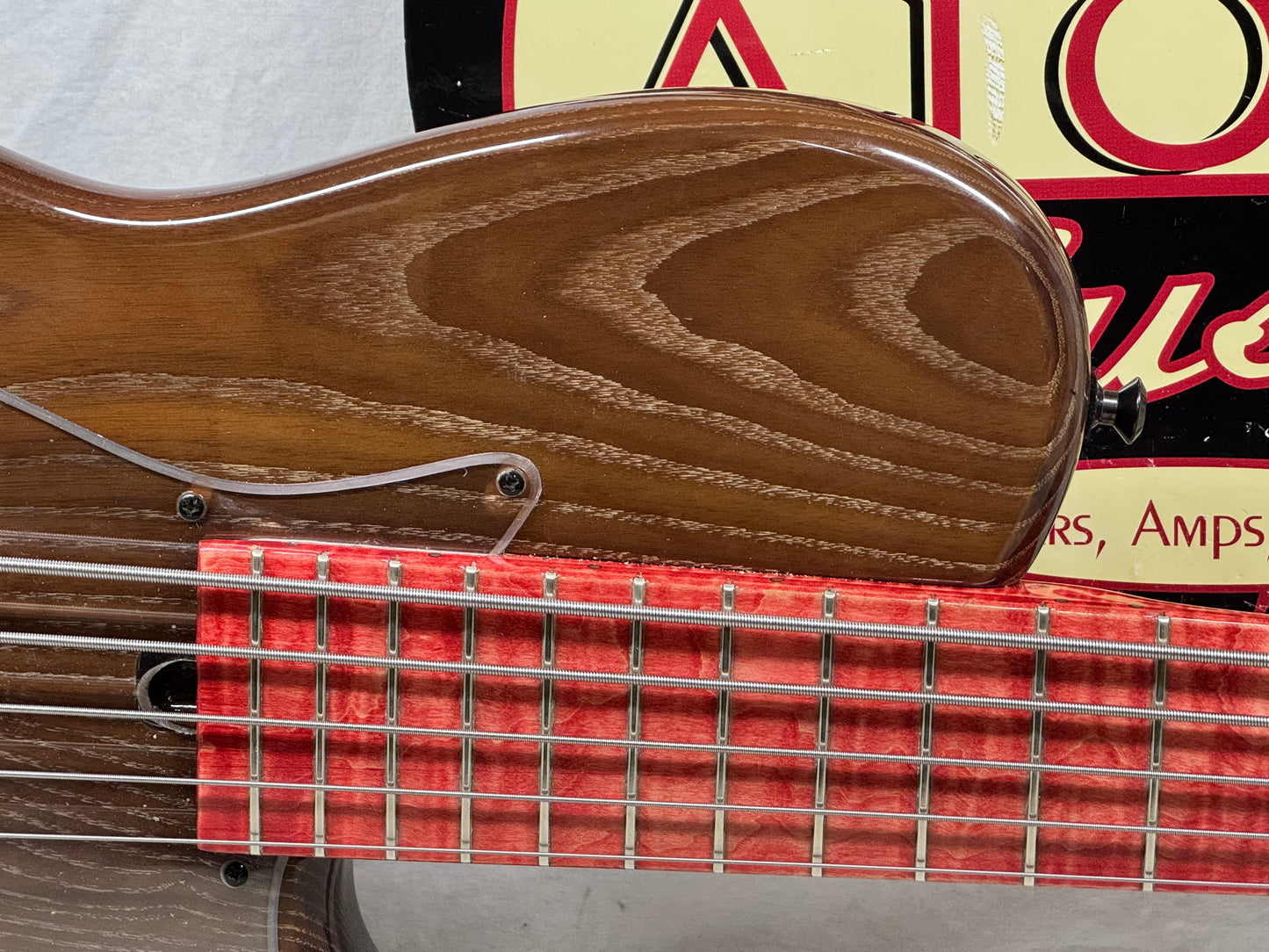 Marco Bass Guitars TFL Singlecut 5-string Bass with John East preamp / handmade Marco pickups