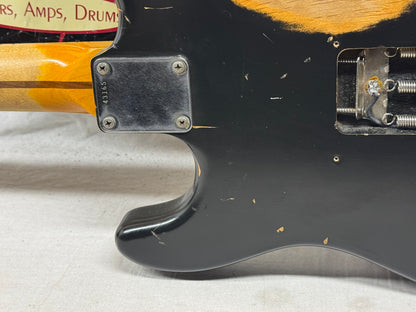 Nash S-63 s63 Relic'd S-style Guitar with Lindy Fralin pickups +  Fender Case