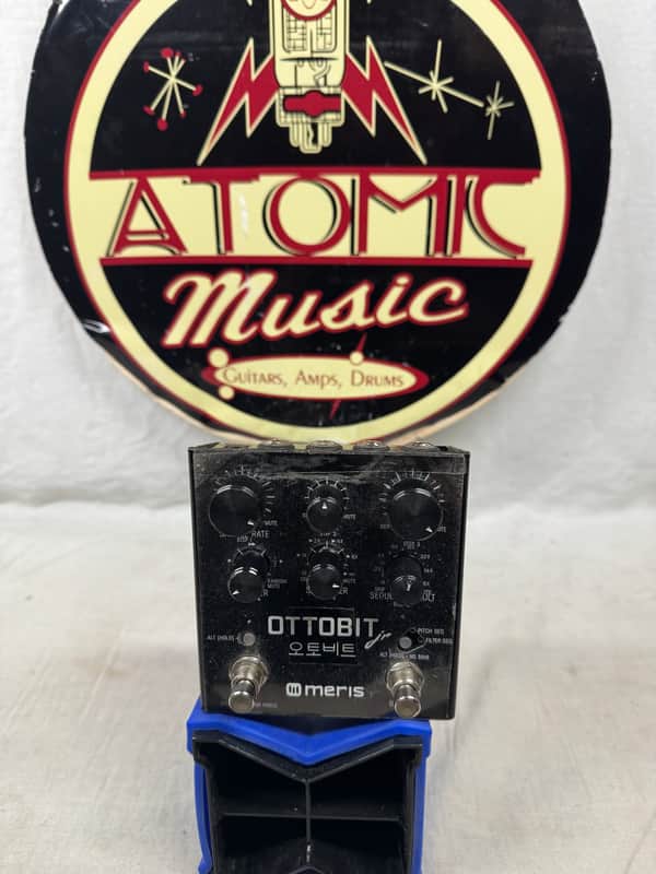 Meris Ottobit Jr jr. junior Stereo Bit Crusher bitcrusher Stutter Step-Sequencer Pedal