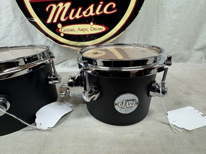 DW Drum Workshop Design Series Concert Tom 2-pack Pair - 8" & 6" - Image 3