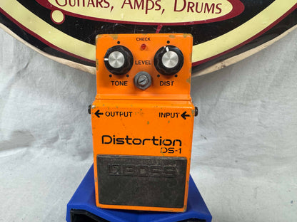 Boss DS-1 Distortion Pedal - missing 1 knob - JRC J001 OpAmp Chip 2008