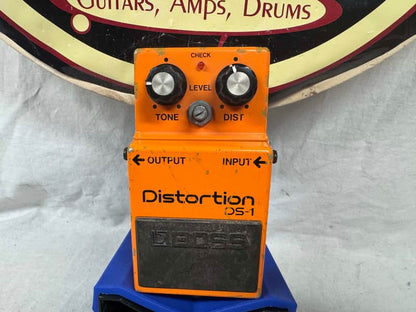 Boss DS-1 Distortion Pedal - missing 1 knob - JRC J001 OpAmp Chip - Image 2