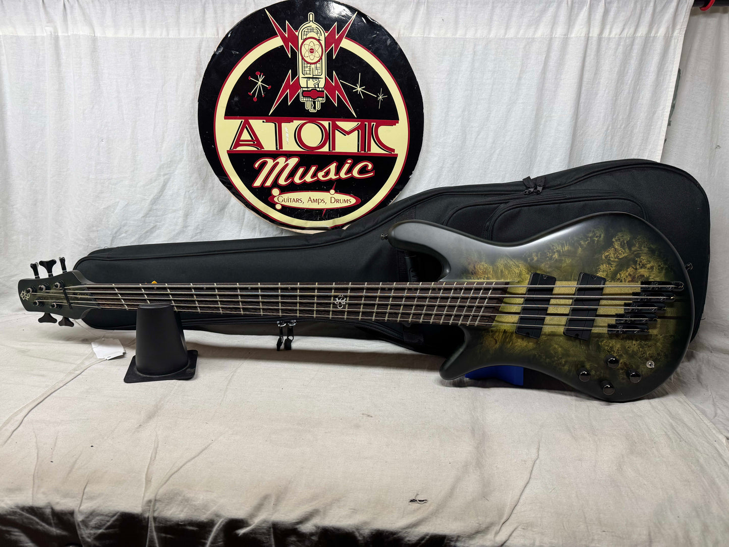Spector Left-Handed lefty NS Dimension 5 5-string Bass - MIK Made In Korea 2022 - Haunted Moss