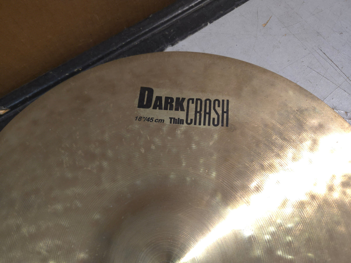 Zildjian 18" K Series Dark Thin Crash Cymbal 1993 - Present - Traditional