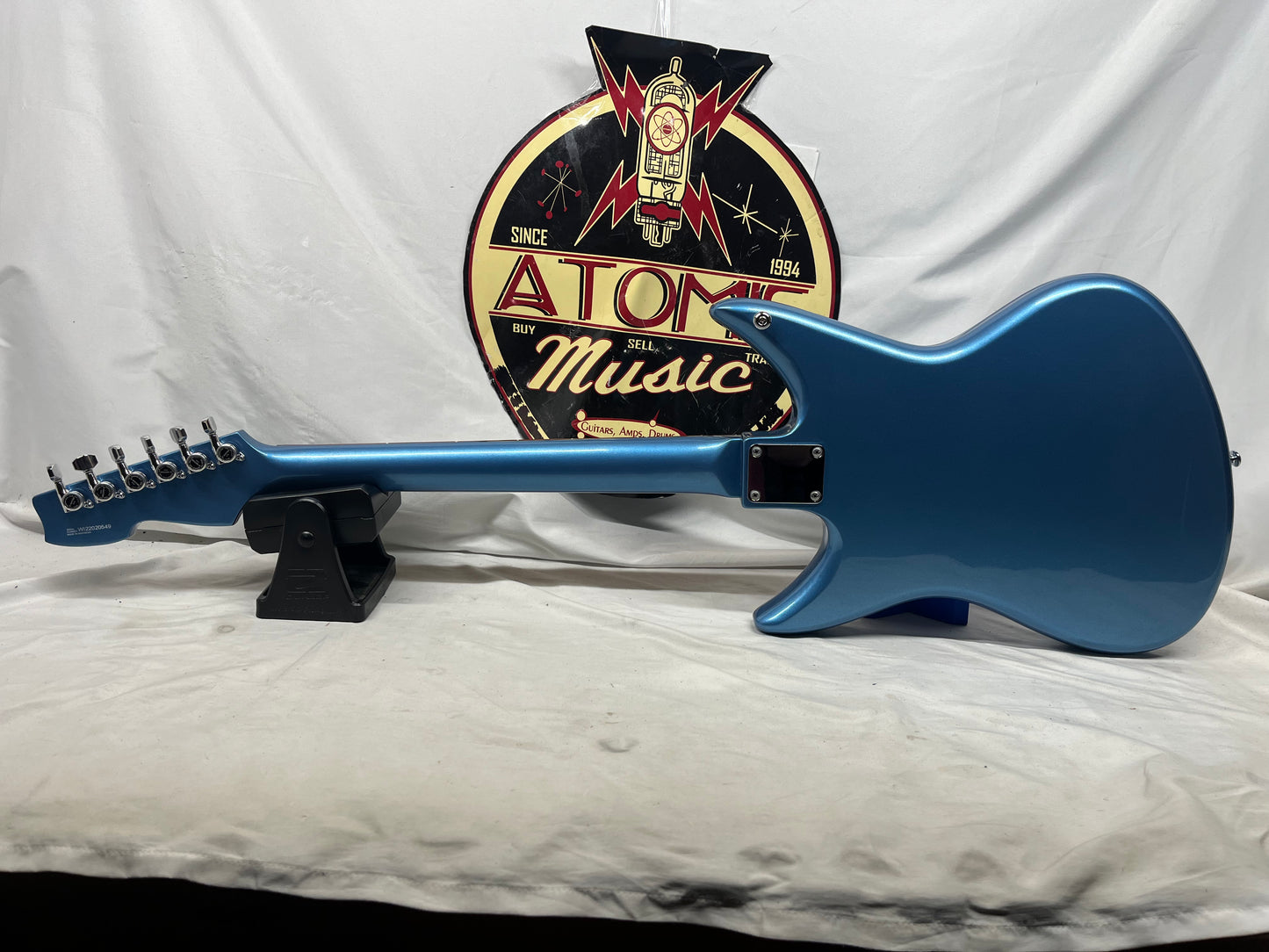 Eastwood Ichiban SharkFin K4L Doublecut Electric Guitar - Nut has been Raised!