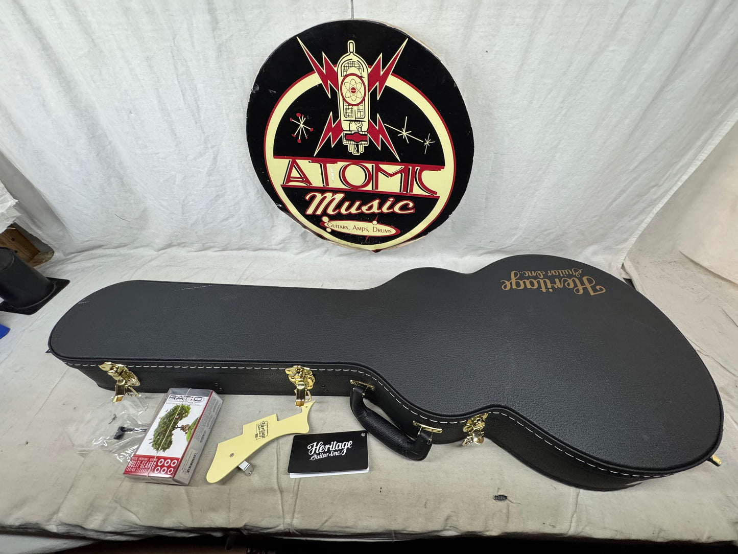 Heritage USA STDII Standard II 2 Collection H150 H-150 Guitar with Case
