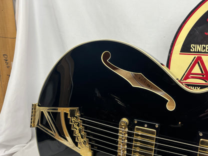 D'Angelico EX-SS Semi-Hollow Body Electric Guitar with Hard Shell Case