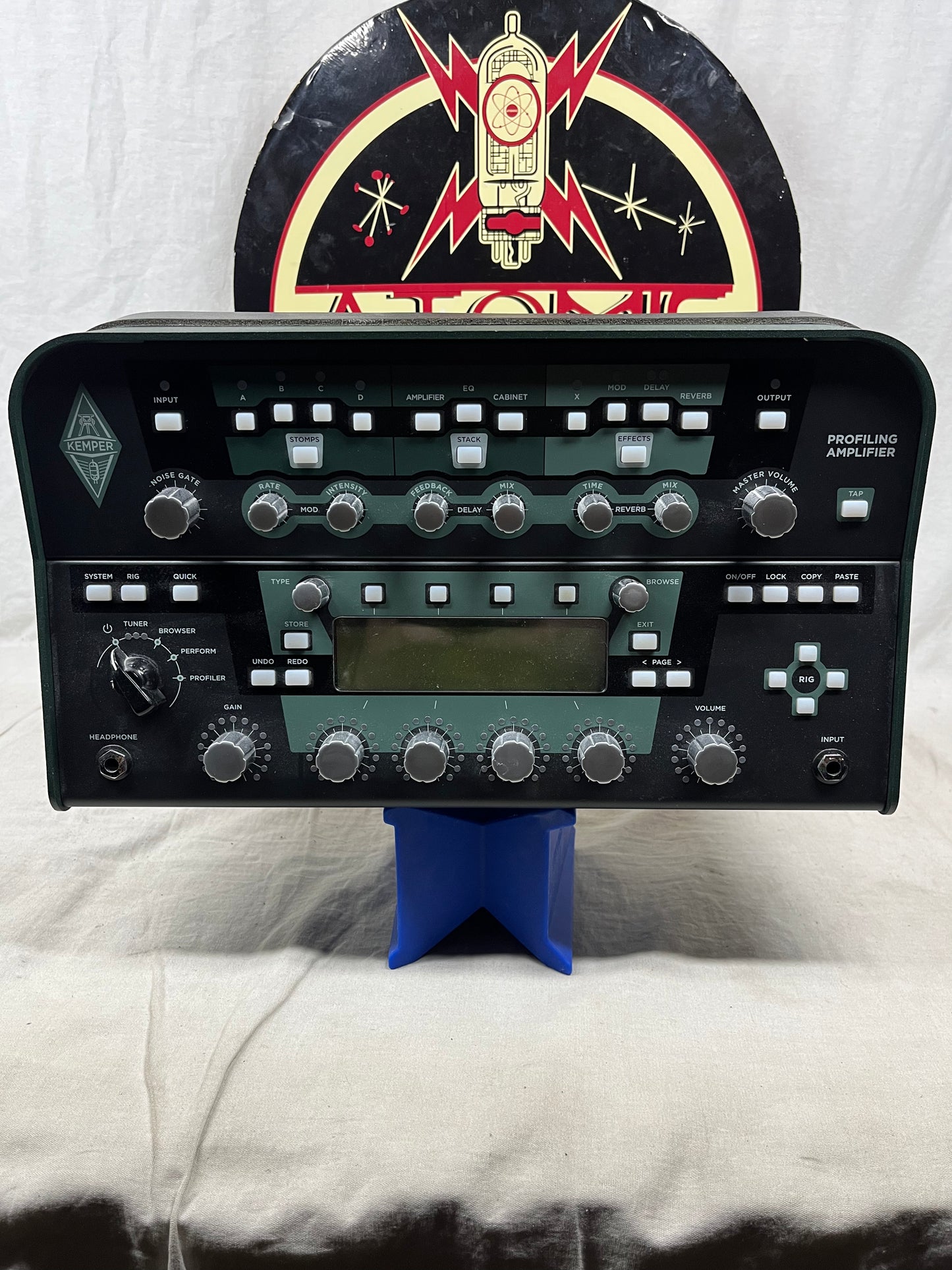Kemper Amps Profiling Amplifier with Profiler Remote Footswitch + Soft Case